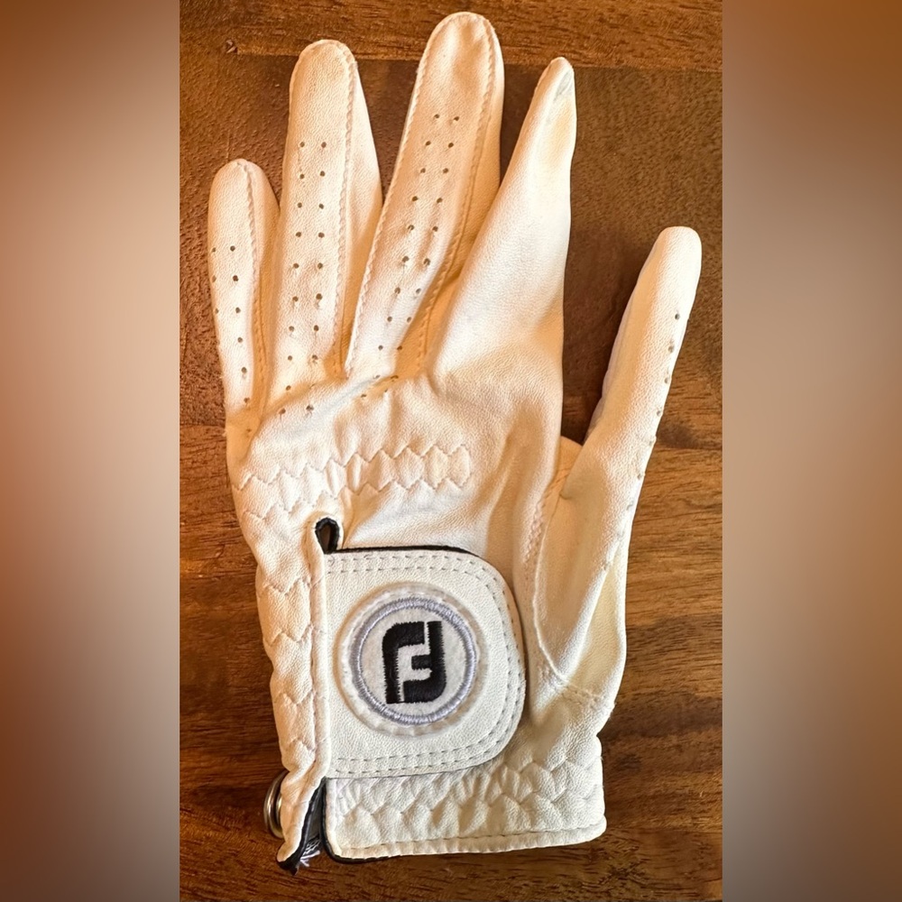 LADIES FootJoy Weather-Sof Distressed Vintage Leather Golf Glove - S
